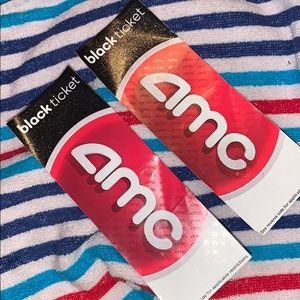 AMC BLACK TICKET (FREE WITH A PURCHASE OF ANY OTHER ITEM)